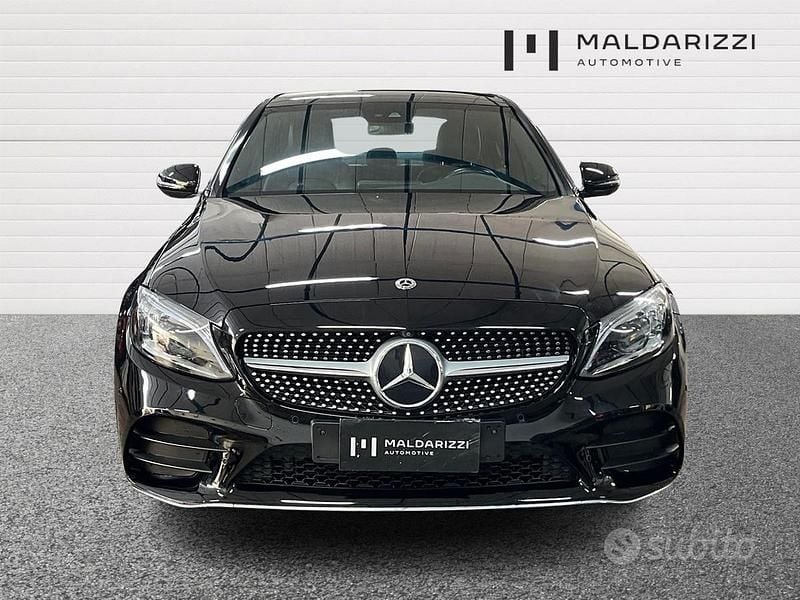 Usata Mercedes C220 Premium 194 CV (142 kW) 2019 Nero Berlina