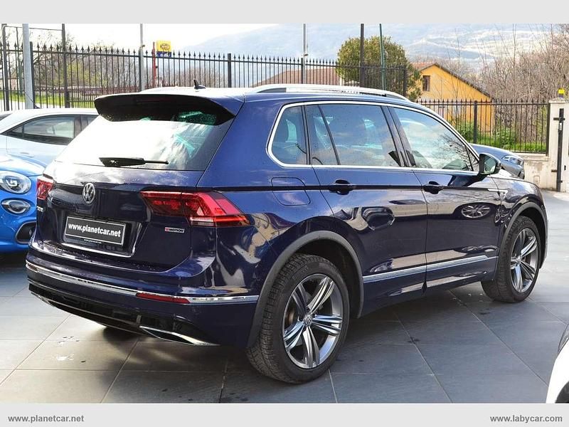Usata VW Tiguan R-line 239 CV (175 kW) 2018 Blu/azzurro SUV
