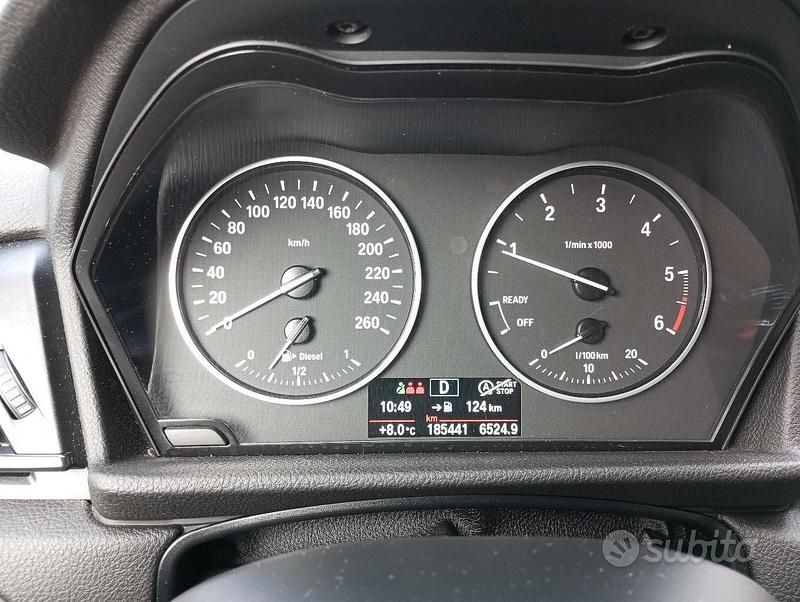 Second-hand BMW 218 Active Tourer Advantage 150 CP (110 kW) 2016 Albastru Monovolum