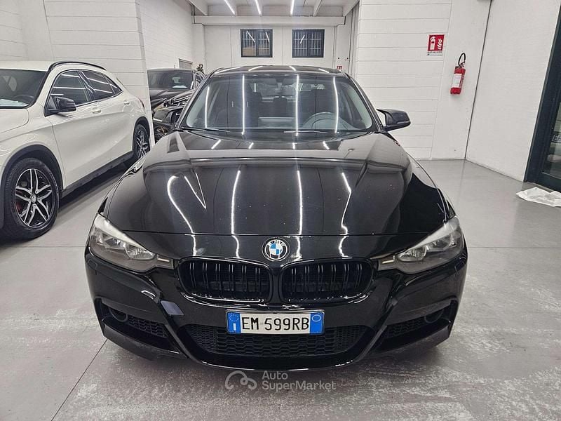 Usata BMW 316 116 CV (85 kW) 2012 Nero Berlina