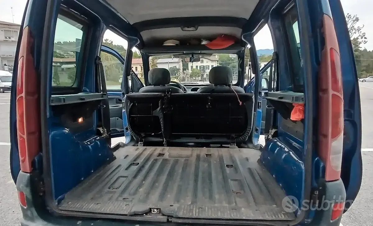 Usata Renault Kangoo 80 CV (58 kW) 2000 Blu Monovolume