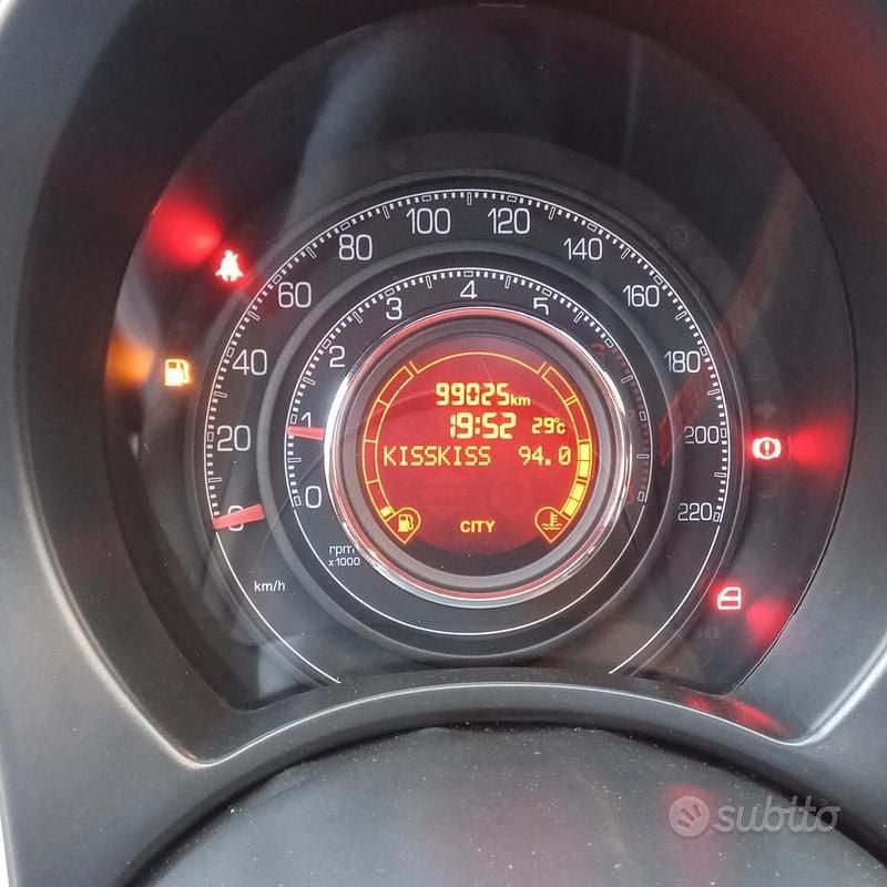 Usata Fiat 500S Lounge 69 CV (50 kW) 2013 Nero Utilitaria