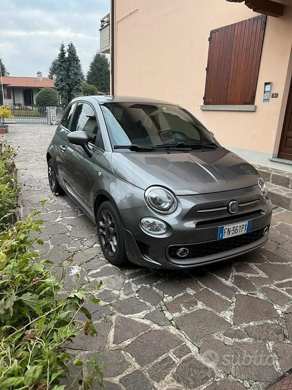 Usata Fiat 500S S 95 CV (69 kW) 2018 Grigio Utilitaria