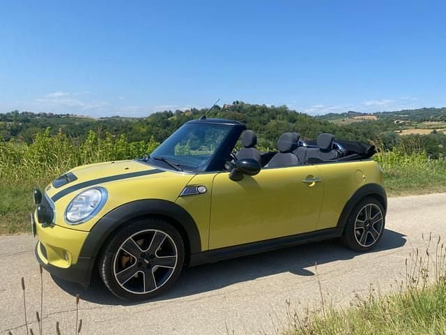Giallo Usata 2009 Mini Cooper S Cabriolet Cabrio | 9700 € (Cara) - Immagine 1/4