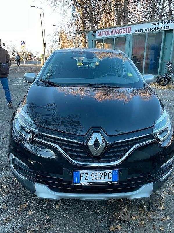 Usata Renault Captur 90 CV (66 kW) 2019 Nero SUV