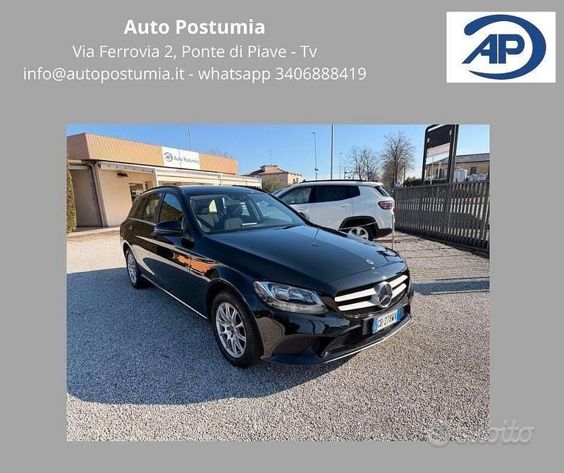 Usata Mercedes C180 Executive 122 CV (89 kW) 2020 Nero Station wagon