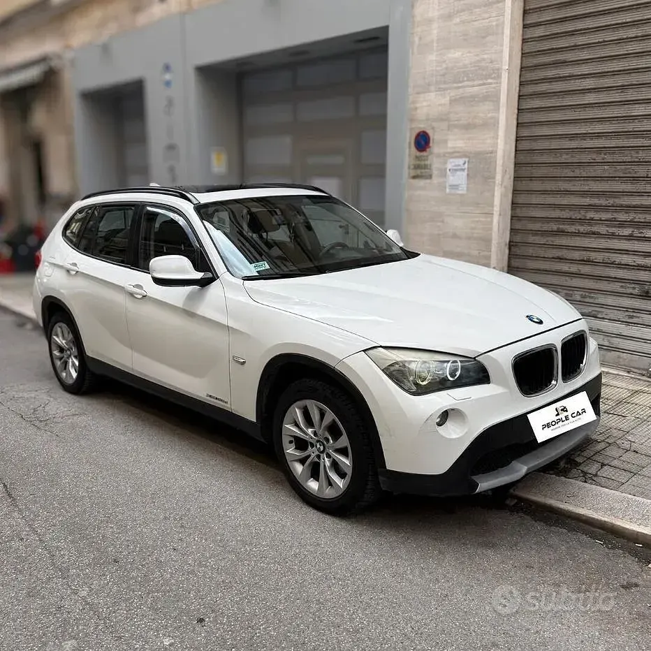 Usata BMW X1 Efficient Dynamics 177 CV (130 kW) 2010 Bianco SUV