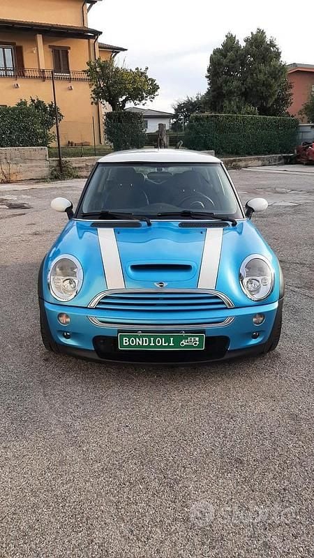 Usata Mini Cooper S 163 CV (119 kW) 2003 Blu Utilitaria