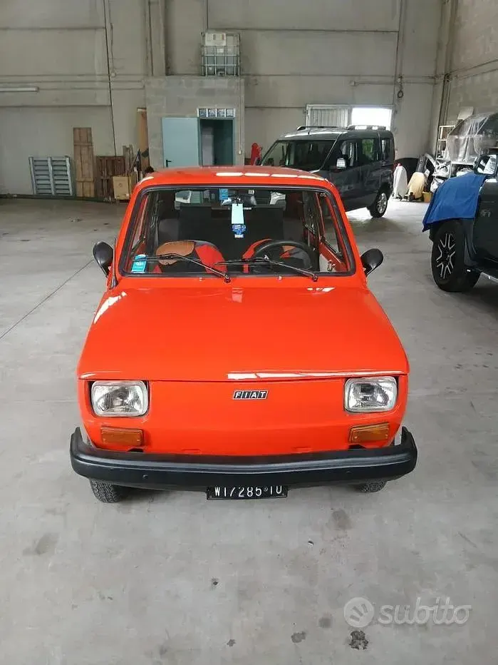 Usata Fiat 126 23 CV (16 kW) 1981 Rosso Utilitaria