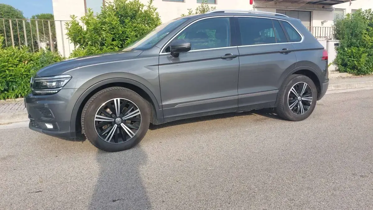 Usata VW Tiguan Advance 150 CV (110 kW) 2018 Grigio SUV