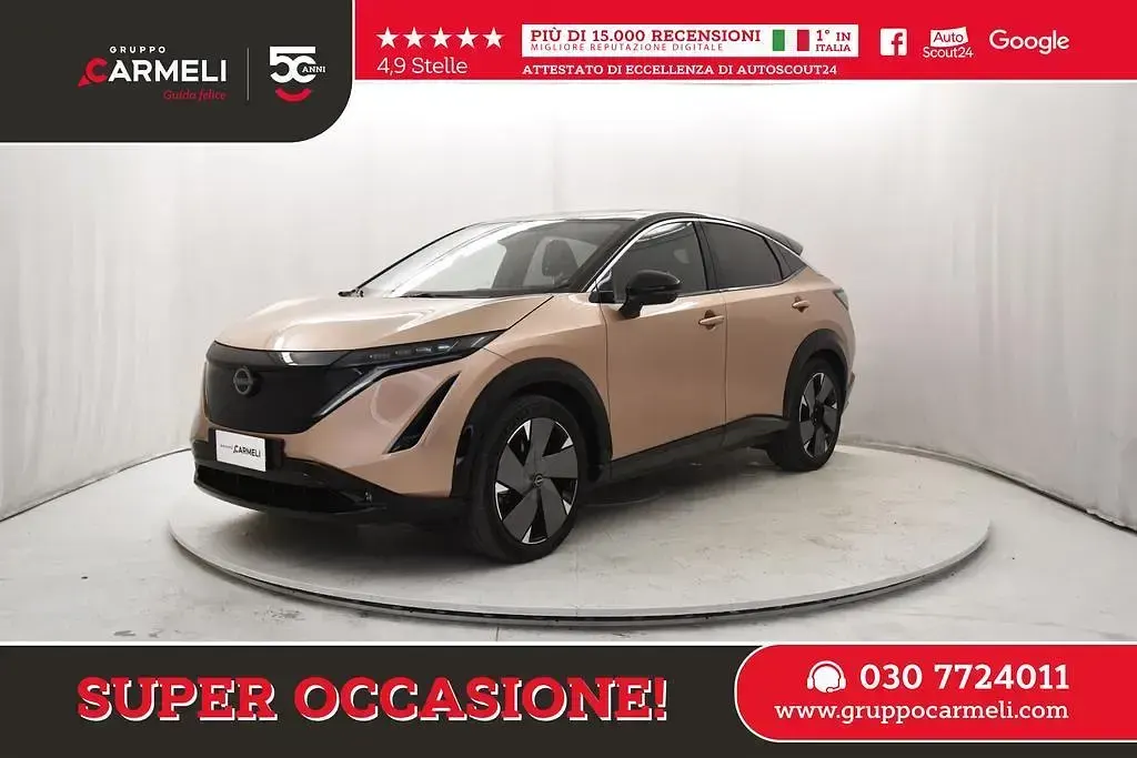 Usata Nissan Ariya Advance 159 kW (217 CV) 2024 Arancione SUV