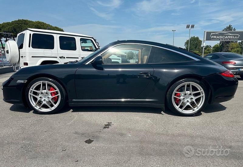 Usata Porsche 911 Targa 4S Chrono 385 CV (283 kW) 2009 Nero Cabrio