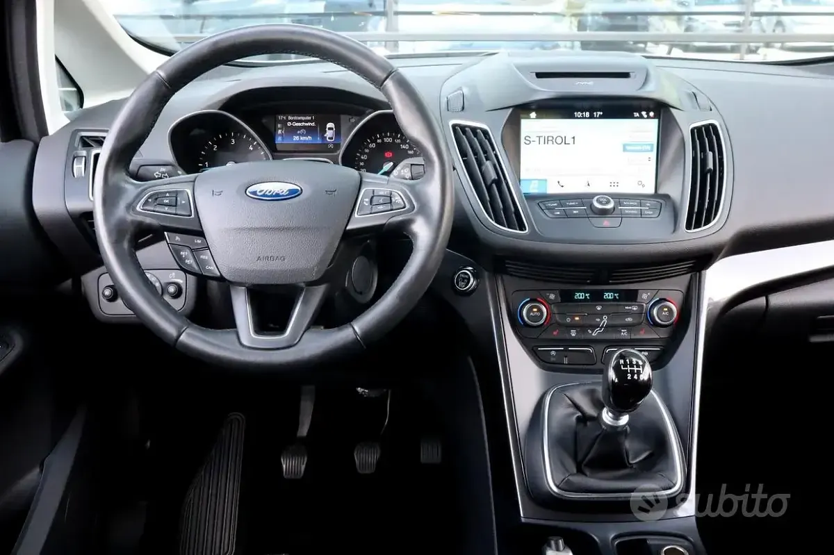 Usata Ford C-MAX 120 CV (88 kW) 2017 Grigio Monovolume
