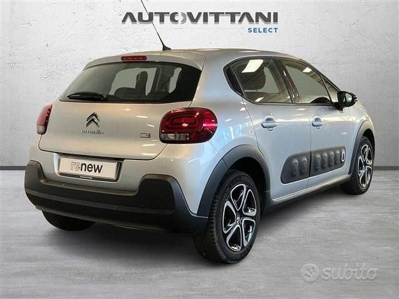 Usata Citroën C3 PureTech 82 CV (60 kW) 2017 Grigio chiaro Berlina