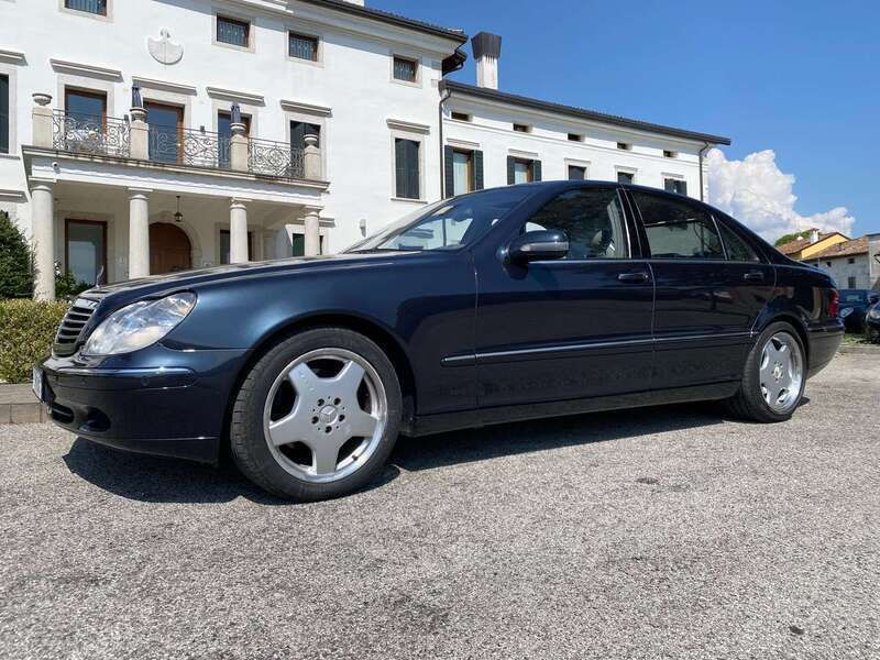 Usata Mercedes S500L AMG 306 CV (225 kW) 2000 Blu/azzurro Berlina