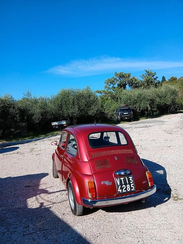 Usata Fiat 500 105 CV (77 kW) 1970 Rosso Utilitaria