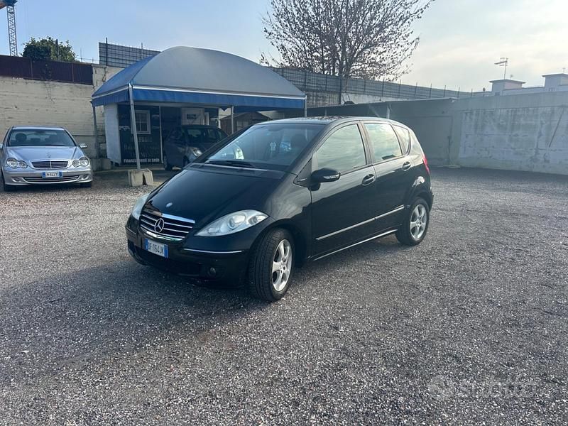 Usata Mercedes A150 Elegance 95 CV (69 kW) 2007 Nero Berlina