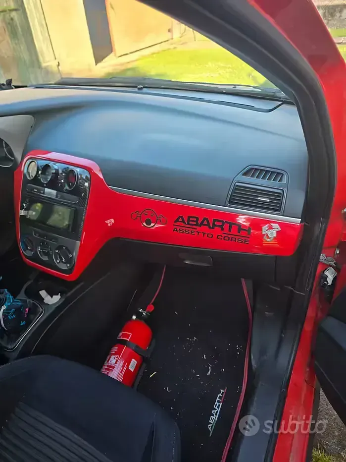 Usata Abarth Punto 2008 Rosso Utilitaria