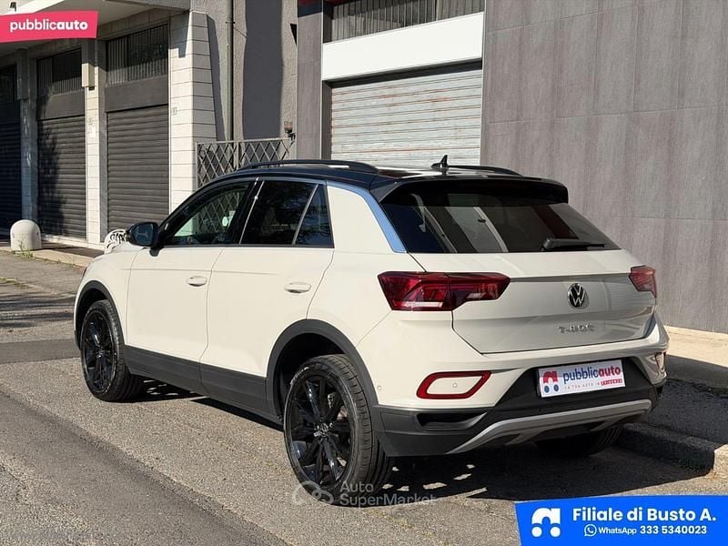 Usata VW T-Roc Cabriolet Sport 110 CV (80 kW) 2023 Bianco Cabrio