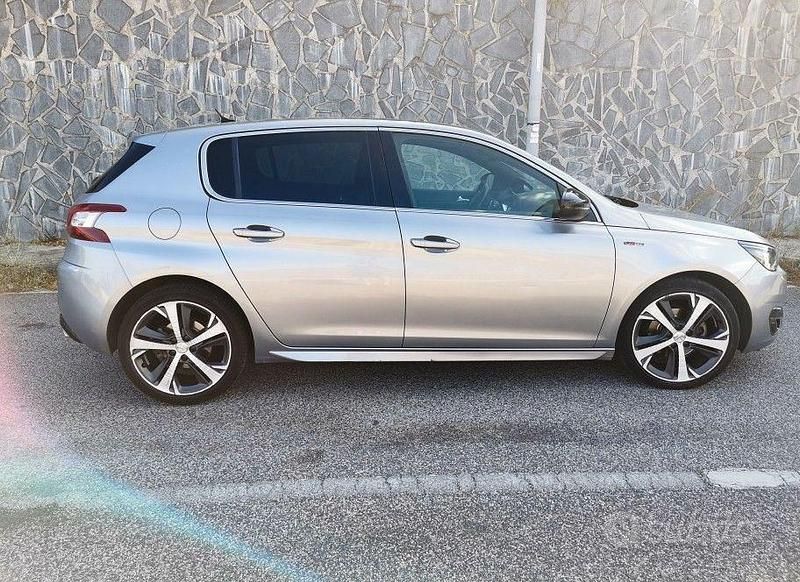 Usata Peugeot 308 GT-line 120 CV (88 kW) 2017 Grigio Berlina