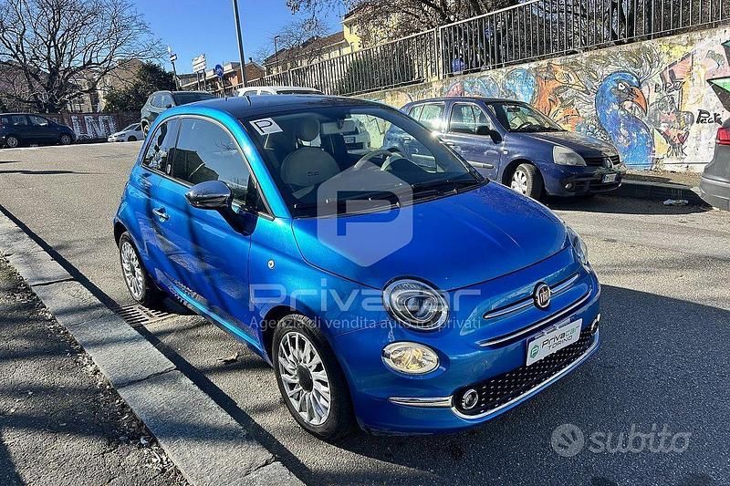 Usata Fiat 500 Mirror 69 CV (50 kW) 2018 Blu Utilitaria