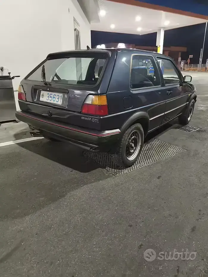 Usata VW Golf II GTI 110 CV (80 kW) 1988 Utilitaria