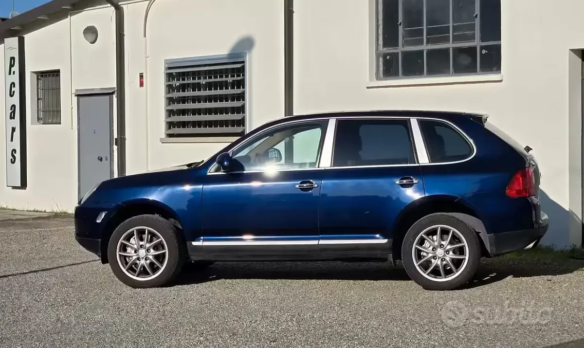 Usata Porsche Cayenne S 450 CV (330 kW) 2003 Blu SUV