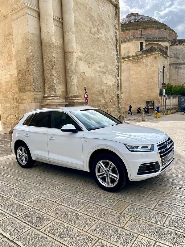 Usata Audi Q5 S-Line 190 CV (139 kW) 2018 Bianco SUV