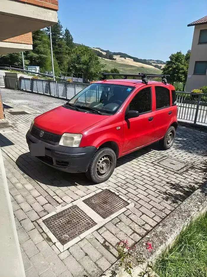 Usata Fiat Panda 69 CV (50 kW) 2009 Rosso Utilitaria