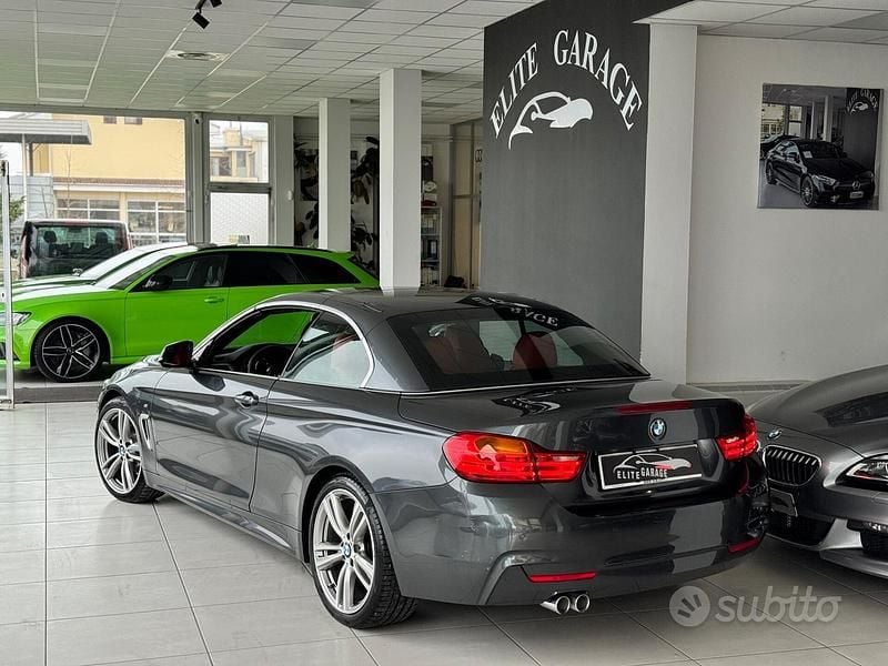 Usata BMW 420 M Sport 190 CV (139 kW) 2015 Grigio Cabrio