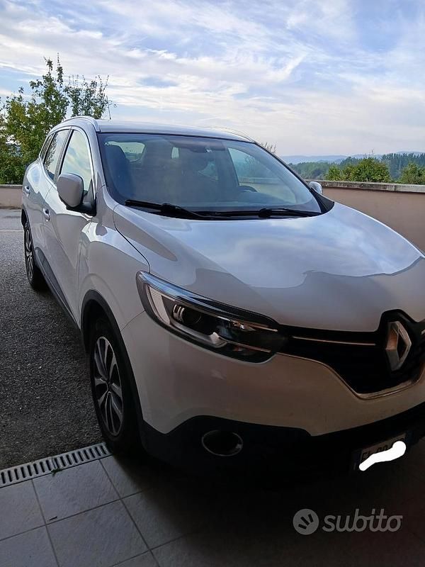 Usata Renault Kadjar Intens 110 CV (80 kW) 2017 Bianco SUV