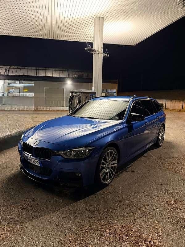 Usata BMW 335 M Sport 313 CV (230 kW) 2015 Blu/azzurro Station wagon
