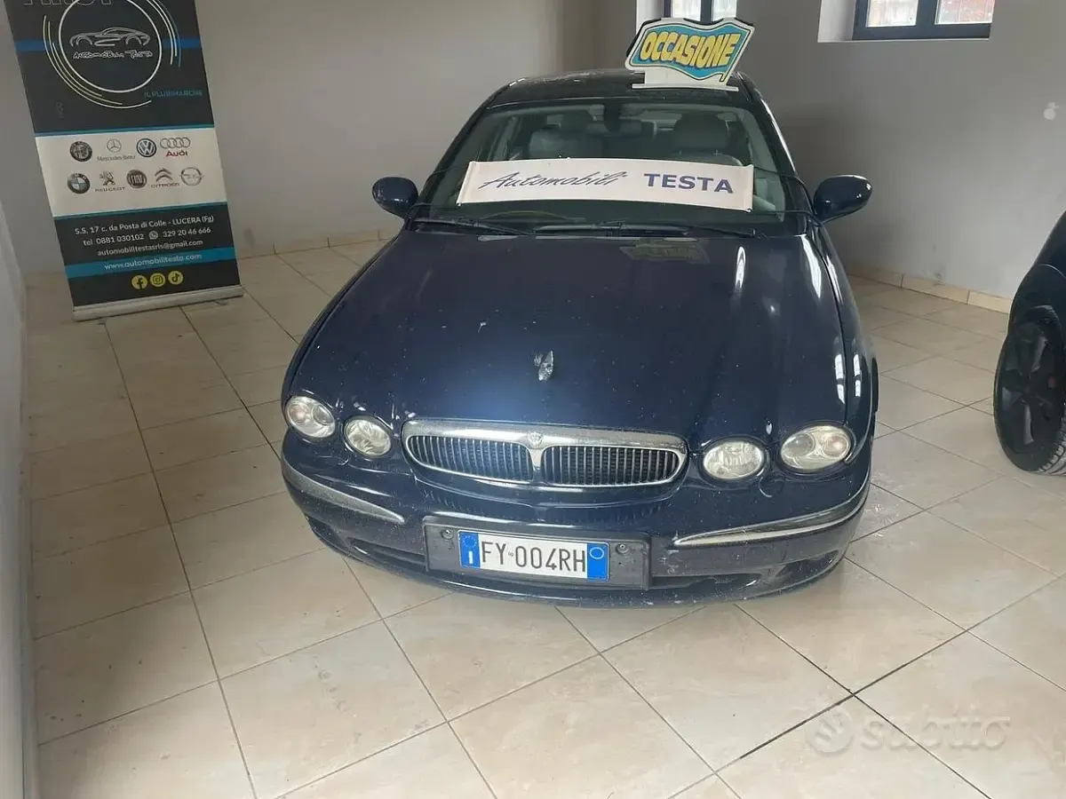 Gebraucht Jaguar X-type Executive 196 PS (144 kW) 2002 Blau Limousine