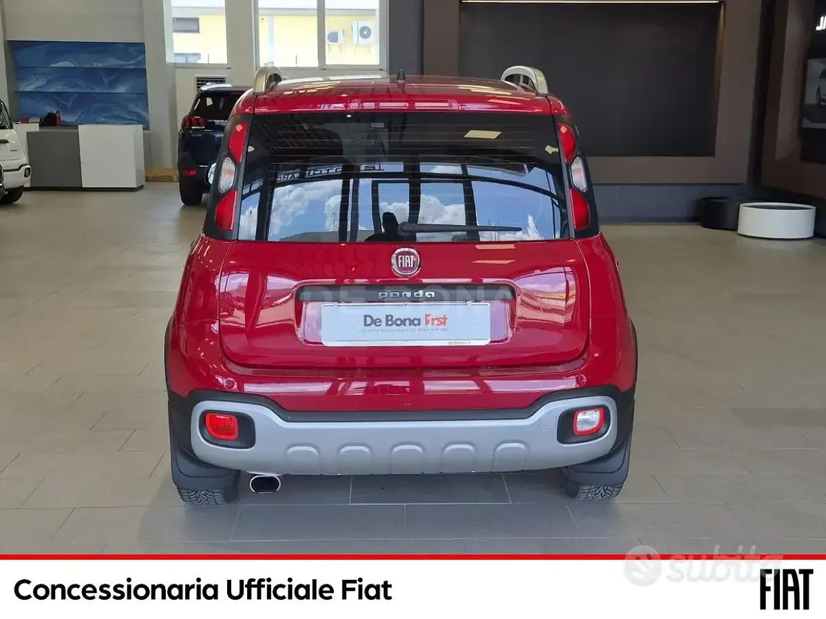 Usata Fiat Panda Cross Cross 90 CV (66 kW) 2015 Rosso Utilitaria