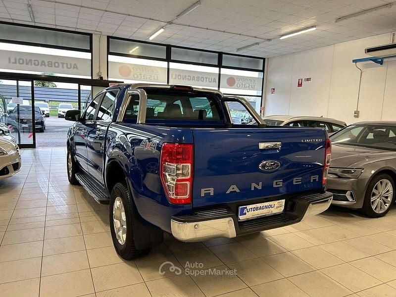 Usata Ford Ranger Limited 200 CV (147 kW) 2018 Blu Pick-up