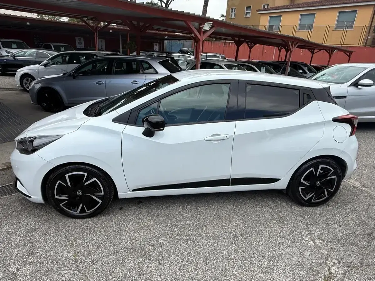 Usata Nissan Micra 92 CV (67 kW) 2022 Bianco Utilitaria
