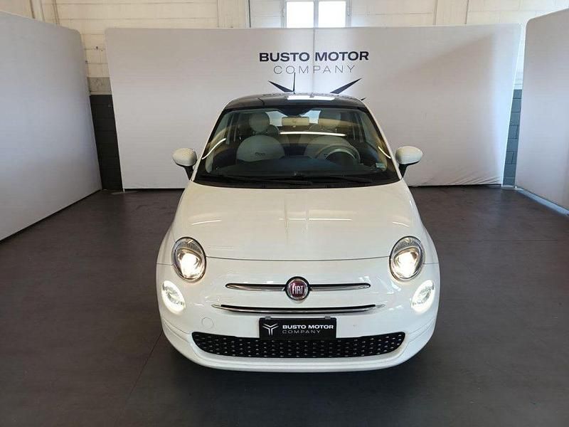 Usata Fiat 500 Lounge 69 CV (50 kW) 2019 Bianco / pastello Utilitaria