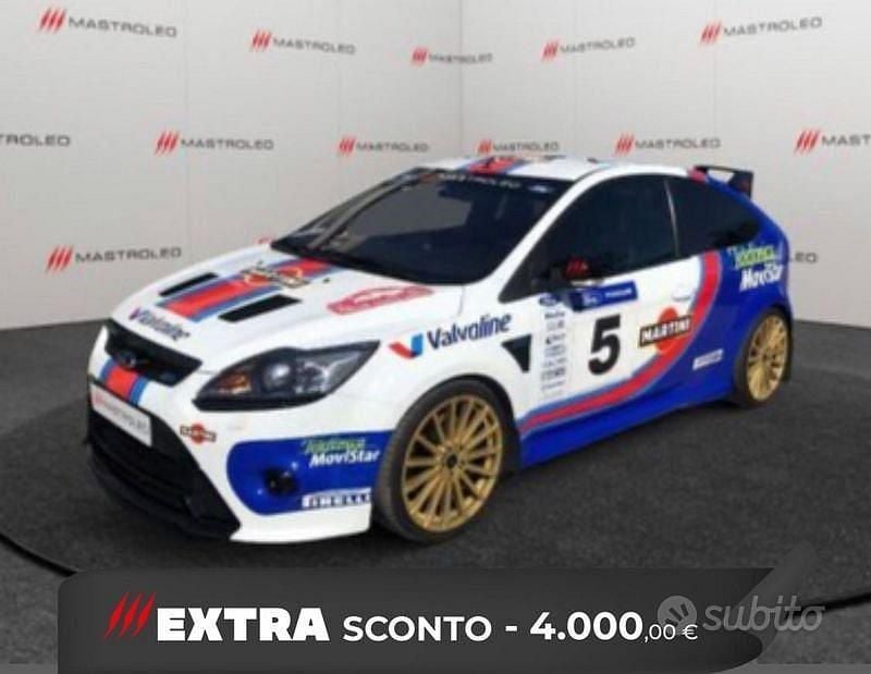 Usata Ford Focus RS 305 CV (224 kW) 2010 Binaco/blu Berlina