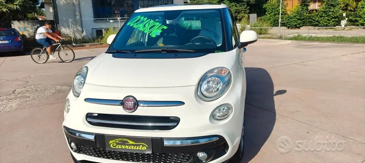 Usata Fiat 500L 95 CV (69 kW) 2018 Bianco Monovolume