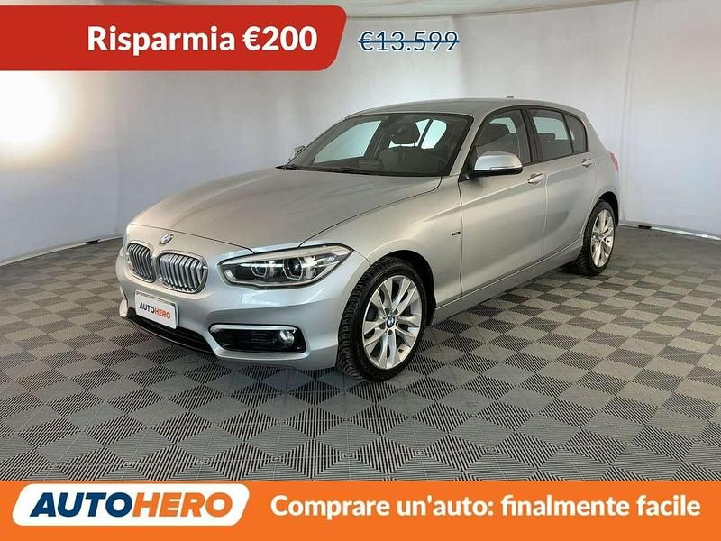 Usata BMW 116 Urban Line 116 CV (85 kW) 2015 Grigio Utilitaria