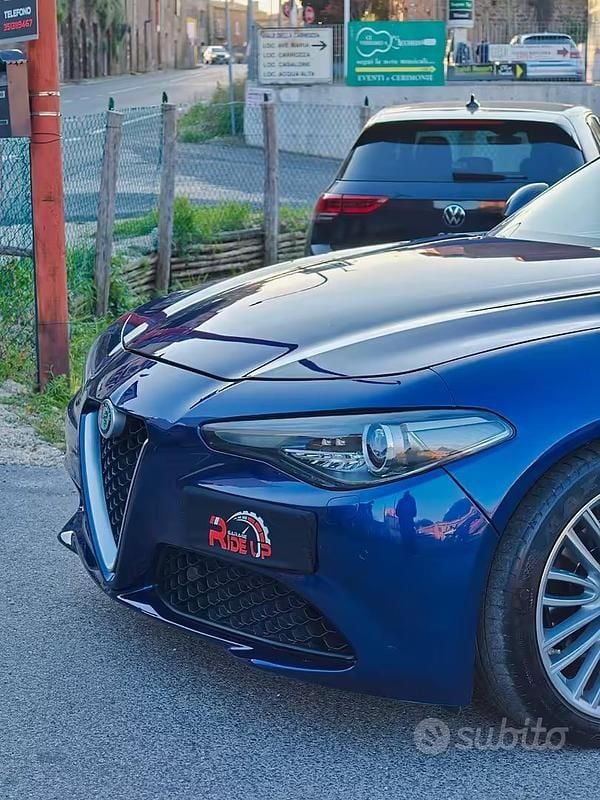 Second-hand Alfa Romeo Giulia Super 180 CP (132 kW) 2016 Albastru Berlinǎ
