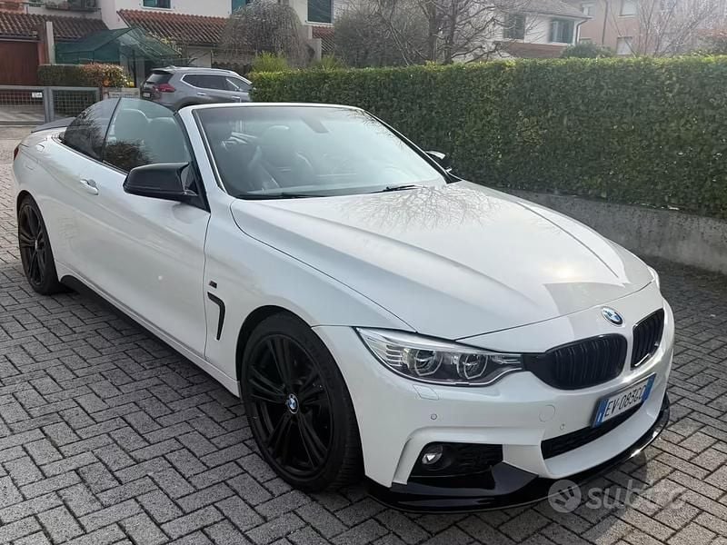 Usata BMW 420 M Sport 184 CV (135 kW) 2014 Bianco Cabrio