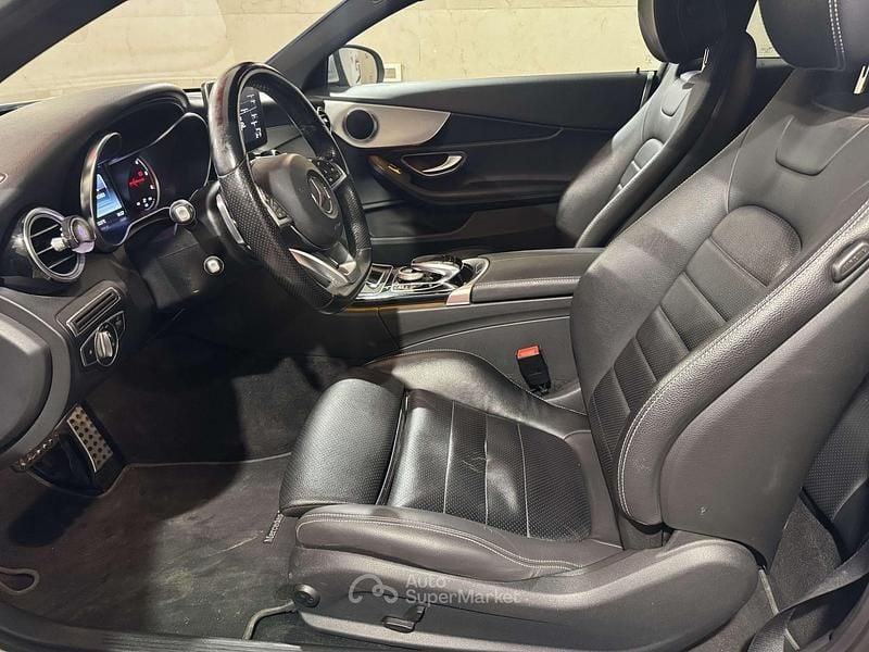 Usata Mercedes C220 Premium 170 CV (125 kW) 2017 Argento Coupé