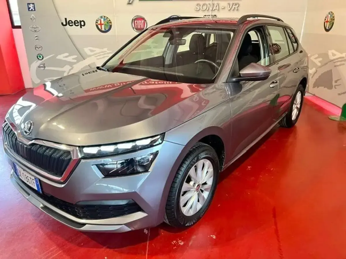Usata Skoda Kamiq Ambition 110 CV (80 kW) 2022 Grigio SUV