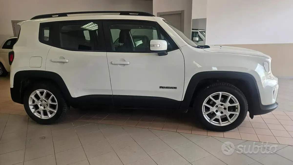 Usata Jeep Renegade Longitude 120 CV (88 kW) 2019 Bianco SUV