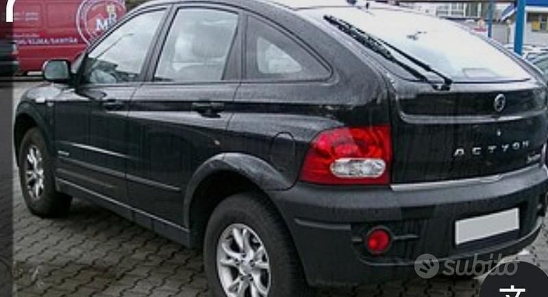 Usata Ssangyong (KGM) Actyon 2009 Blu SUV