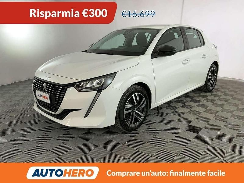 Usata Peugeot 208 Active 102 CV (75 kW) 2023 Bianco Utilitaria