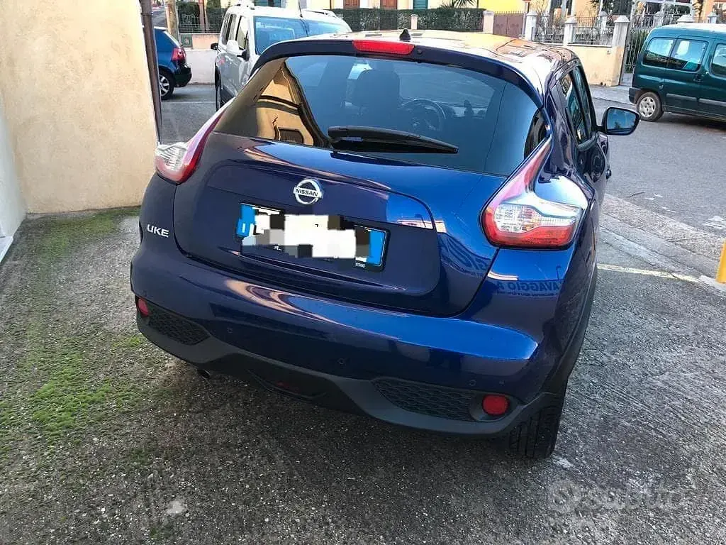 Usata Nissan Juke Acenta 115 CV (84 kW) 2015 Blu SUV