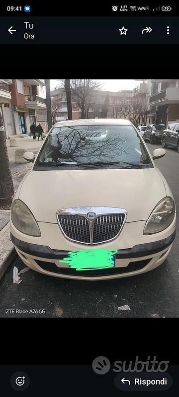 Usata Lancia Ypsilon 2004 Utilitaria