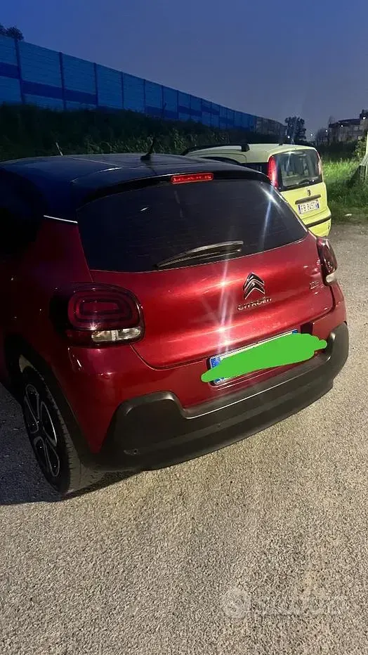 Usata Citroën C3 2018 Rosso Utilitaria